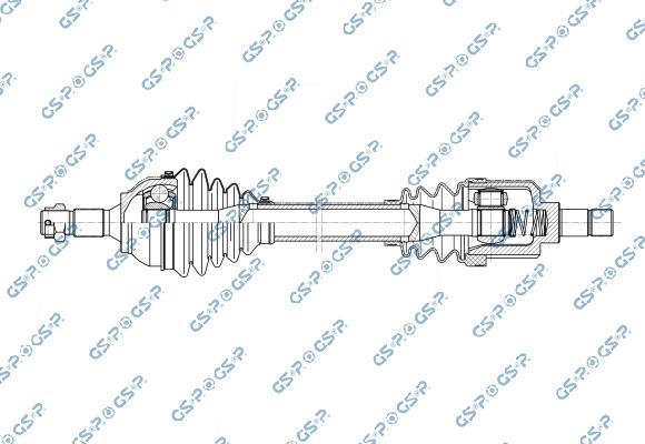 GSP 210253OL - Arbre de transmission droxauto.com