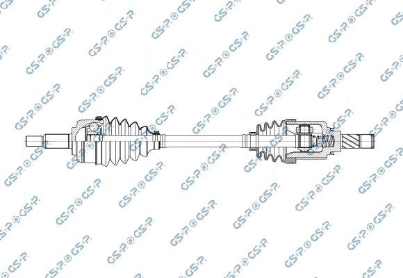 GSP 211024OL - Arbre de transmission droxauto.com