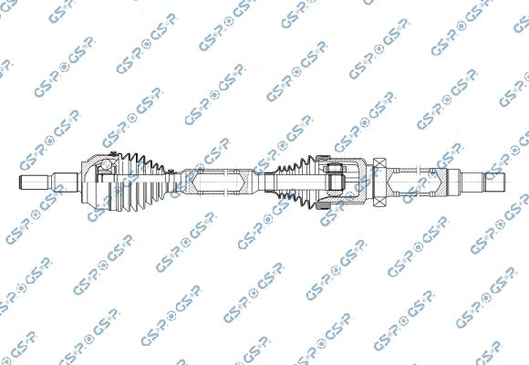 GSP 218315OL - Arbre de transmission droxauto.com