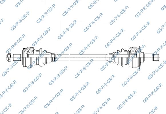 GSP 235134OL - Arbre de transmission droxauto.com