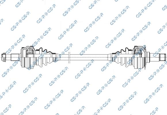 GSP 235137OL - Arbre de transmission droxauto.com