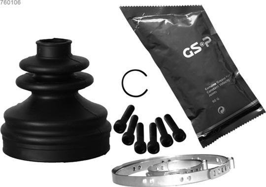 GSP 760106 - Joint-soufflet, arbre de commande droxauto.com