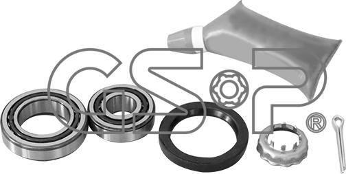 GSP GK4529A - Kit de roulements de roue droxauto.com