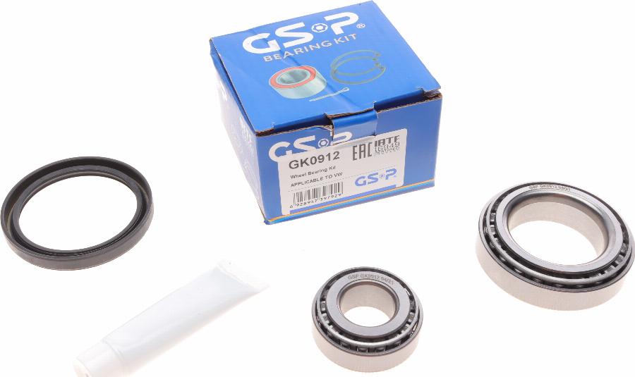 GSP GK0912 - Kit de roulements de roue droxauto.com