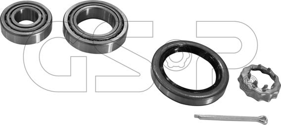 GSP GK0528A - Kit de roulements de roue droxauto.com