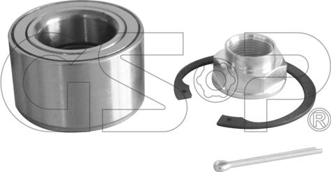 GSP GK00X41 - Kit de roulements de roue droxauto.com