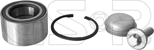 GSP GK00X4 - Kit de roulements de roue droxauto.com