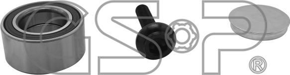 GSP GK00X61 - Kit de roulements de roue droxauto.com