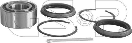 GSP GK00X29 - Kit de roulements de roue droxauto.com