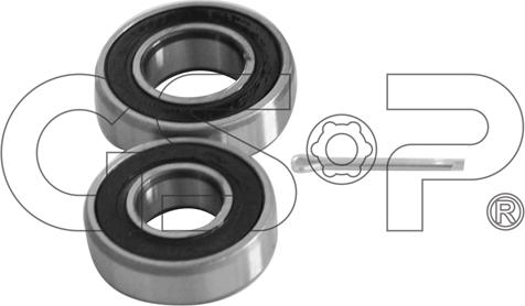 GSP GK1931A - Kit de roulements de roue droxauto.com