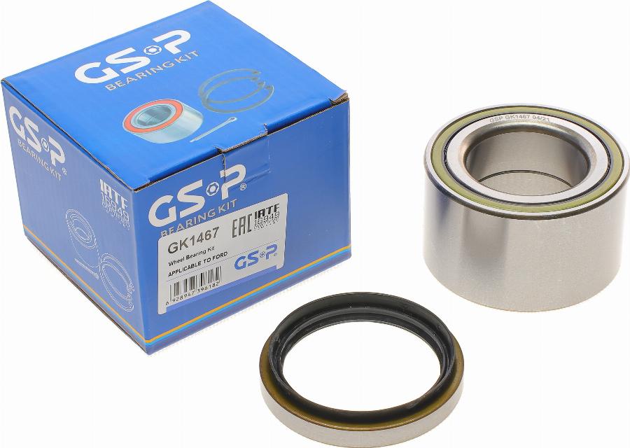 GSP GK1467 - Kit de roulements de roue droxauto.com