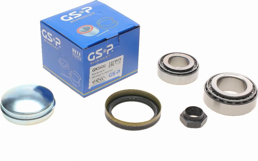 GSP GK3430 - Kit de roulements de roue droxauto.com