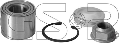 GSP GK7032 - Kit de roulements de roue droxauto.com
