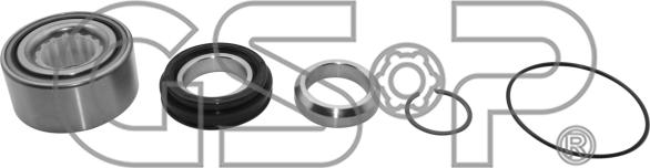 GSP GKX0071 - Kit de roulements de roue droxauto.com