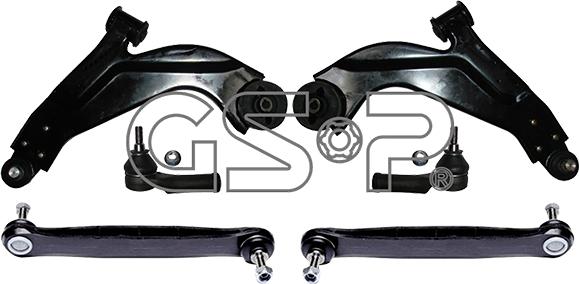 GSP S990042SK - Kit de réparation, bras triangulaire droxauto.com