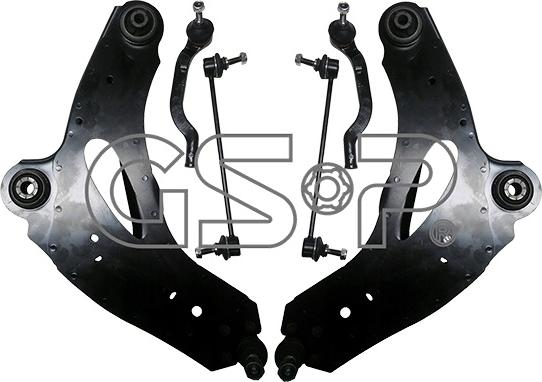 GSP S990064SK - Kit de réparation, bras triangulaire droxauto.com