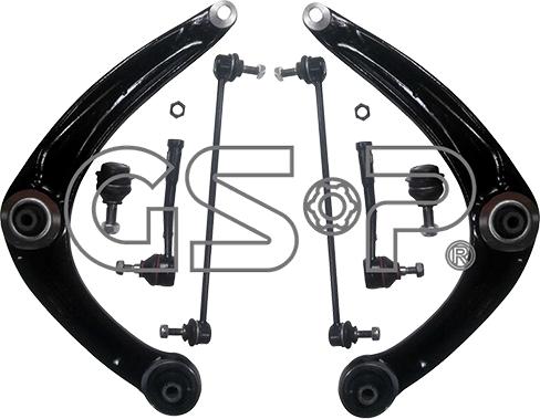 GSP S990063SK - Kit de réparation, bras triangulaire droxauto.com