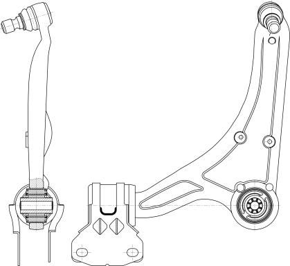GSP S064204 - Bras de liaison, suspension de roue droxauto.com