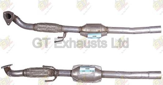 GT Exhausts G380201 - Catalyseur droxauto.com