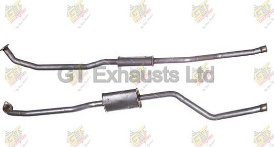 GT Exhausts GCN199 - Silencieux avant droxauto.com