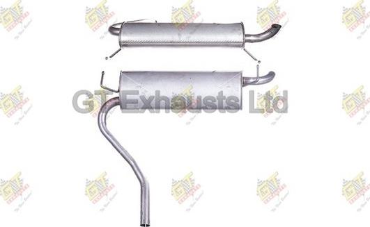 GT Exhausts GFT892 - Silencieux arrière droxauto.com