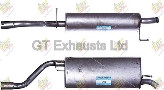GT Exhausts GGM550 - Silencieux arrière droxauto.com