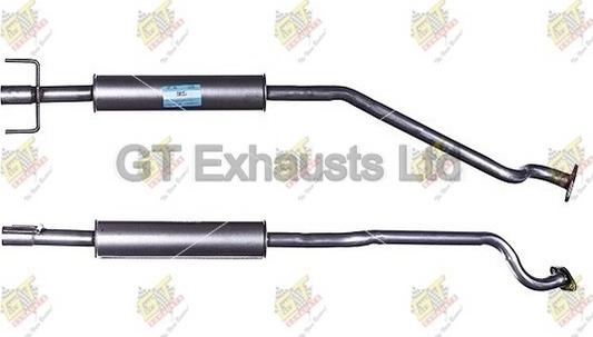 GT Exhausts GGM325 - Silencieux central droxauto.com