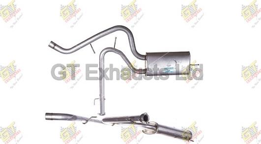 GT Exhausts GPG740 - Silencieux arrière droxauto.com