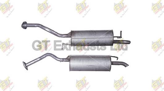 GT Exhausts GTY682 - Silencieux arrière droxauto.com