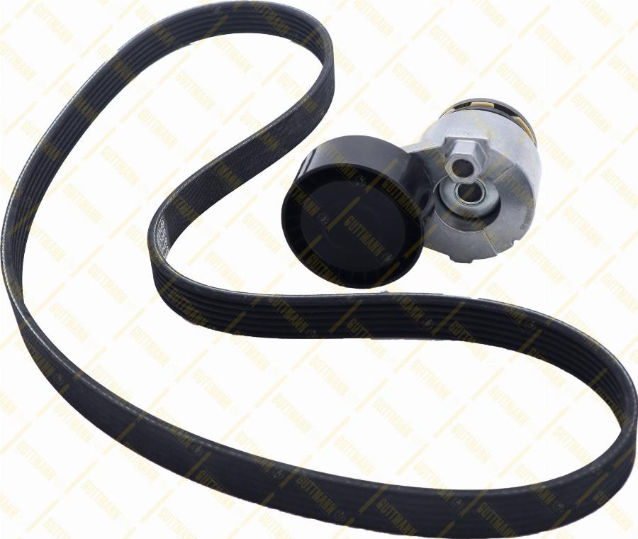 GUTTMANN PVK601 - Jeu de courroies trapézoïdales à nervures droxauto.com