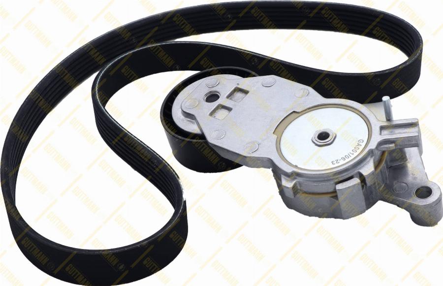 GUTTMANN PVK602 - Jeu de courroies trapézoïdales à nervures droxauto.com