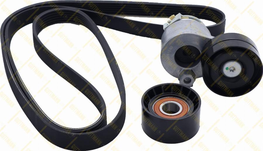 GUTTMANN PVK615 - Jeu de courroies trapézoïdales à nervures droxauto.com