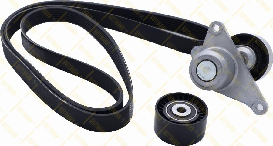 GUTTMANN PVK717 - Jeu de courroies trapézoïdales à nervures droxauto.com