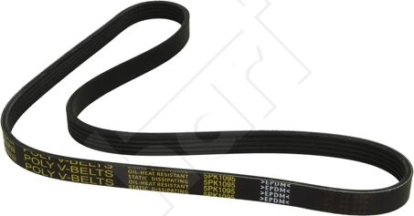 Hart 917 789 - Courroie trapézoïdale à nervures droxauto.com