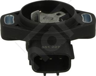 Hart 551 227 - Capteur, position du papillon droxauto.com