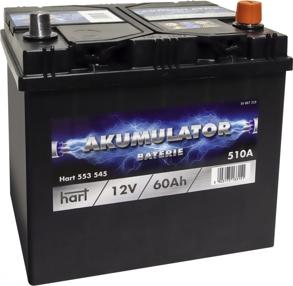 Hart 553 545 - Batterie de démarrage droxauto.com