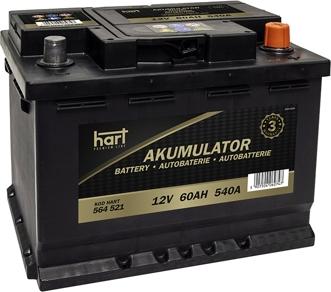 Hart 564 521 - Batterie de démarrage droxauto.com