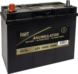 Hart 564 522 - Batterie de démarrage droxauto.com