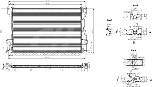 Hart 606 215 - Condensateur, climatisation droxauto.com