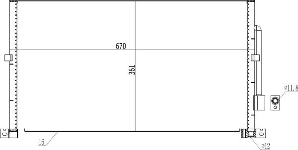 Hart 606 788 - Condensateur, climatisation droxauto.com