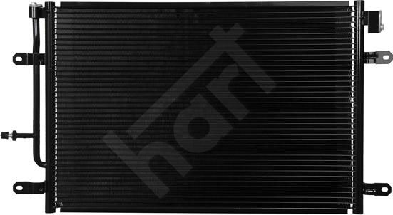 Hart 608 678 - Condensateur, climatisation droxauto.com