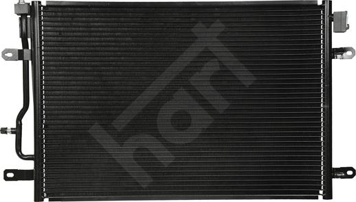 Hart 602 971 - Condensateur, climatisation droxauto.com