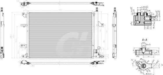 Hart 607 815 - Condensateur, climatisation droxauto.com