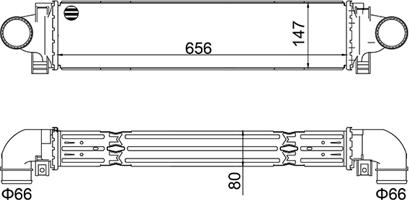 Hart 630 316 - Intercooler, échangeur droxauto.com