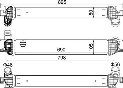 Hart 621 408 - Intercooler, échangeur droxauto.com