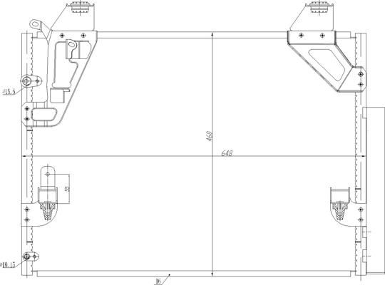 Hart 621 652 - Condensateur, climatisation droxauto.com