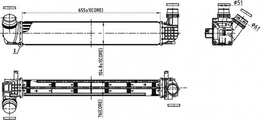 Hart 621 399 - Intercooler, échangeur droxauto.com