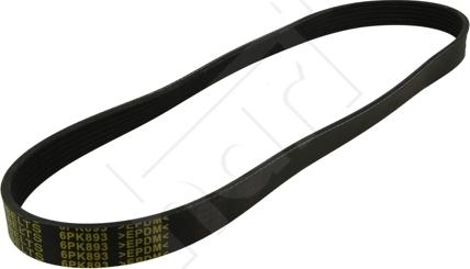 Hart 368 801 - Courroie trapézoïdale à nervures droxauto.com