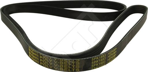 Hart 368 879 - Courroie trapézoïdale à nervures droxauto.com