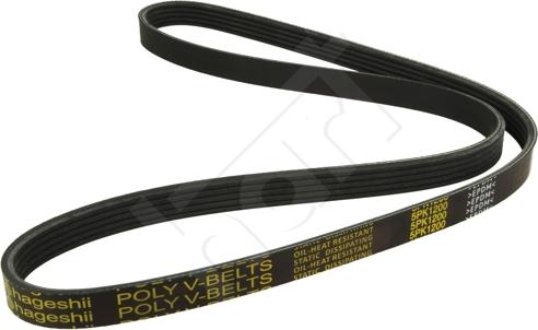 Hart 334 300 - Courroie trapézoïdale à nervures droxauto.com